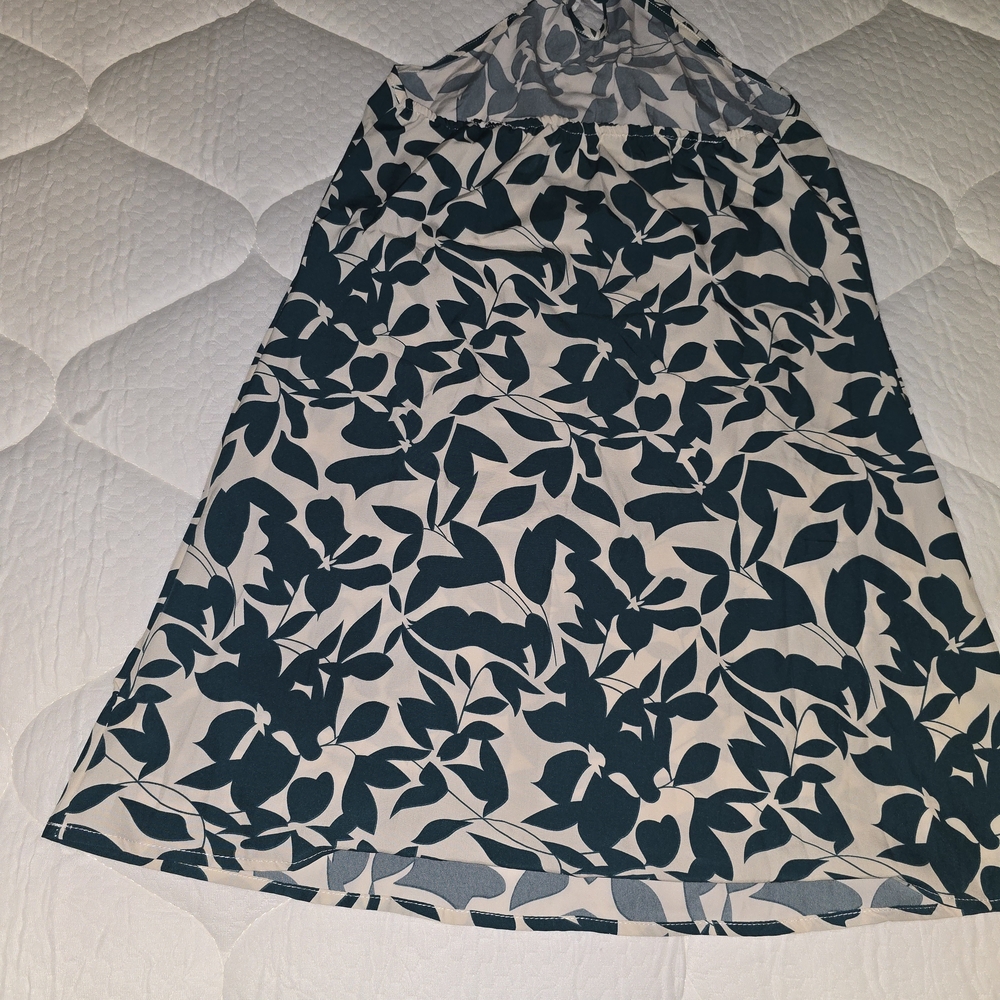 Floral Print Sleeveless Dress